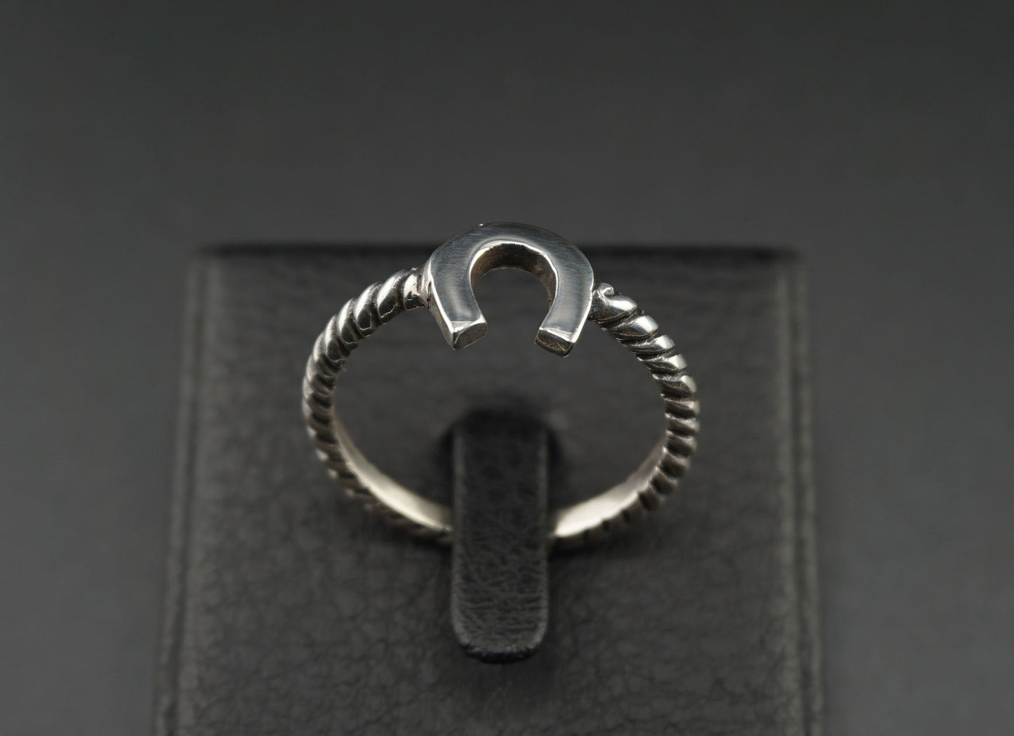 Horseshoe Silver Ring