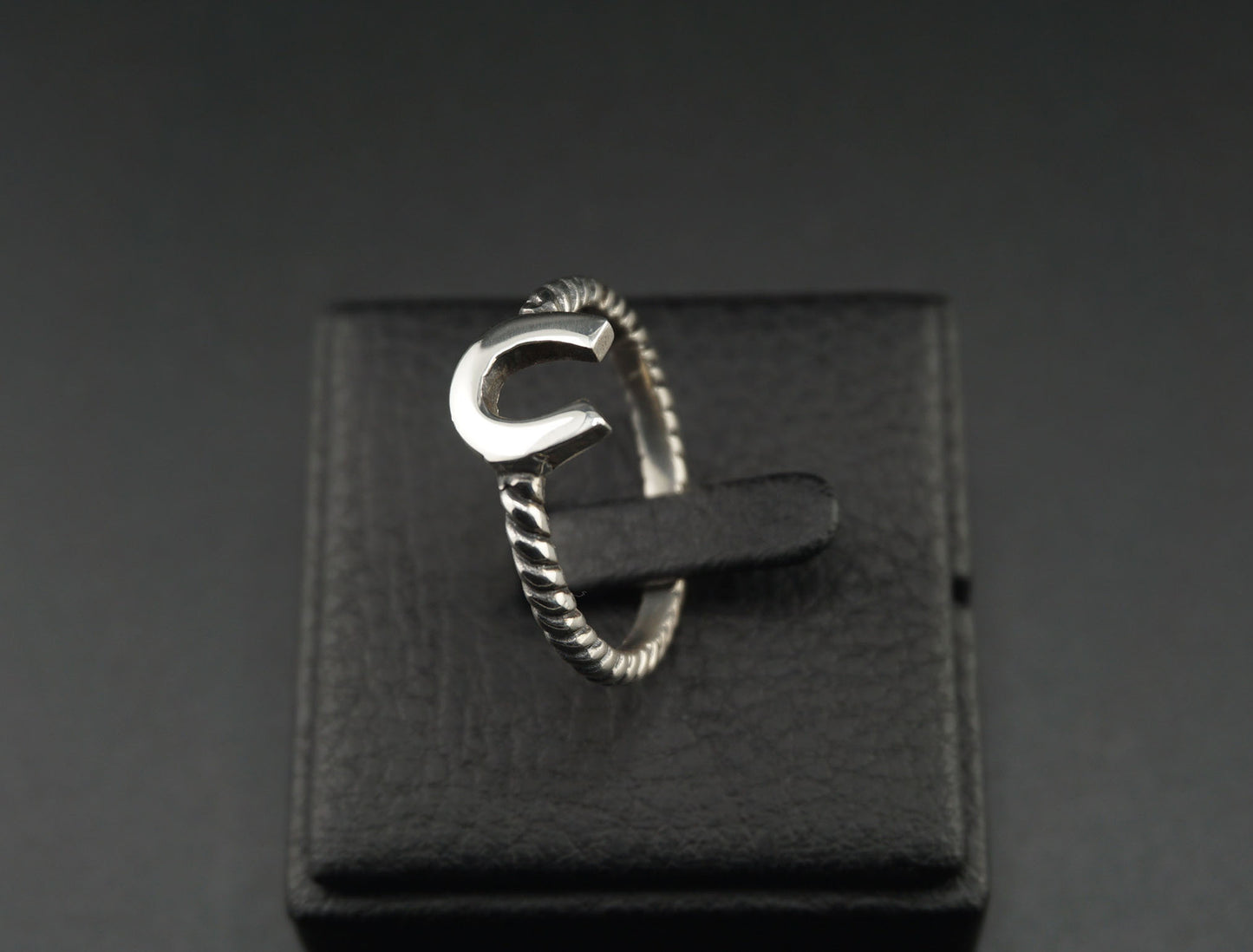 Horseshoe Silver Ring