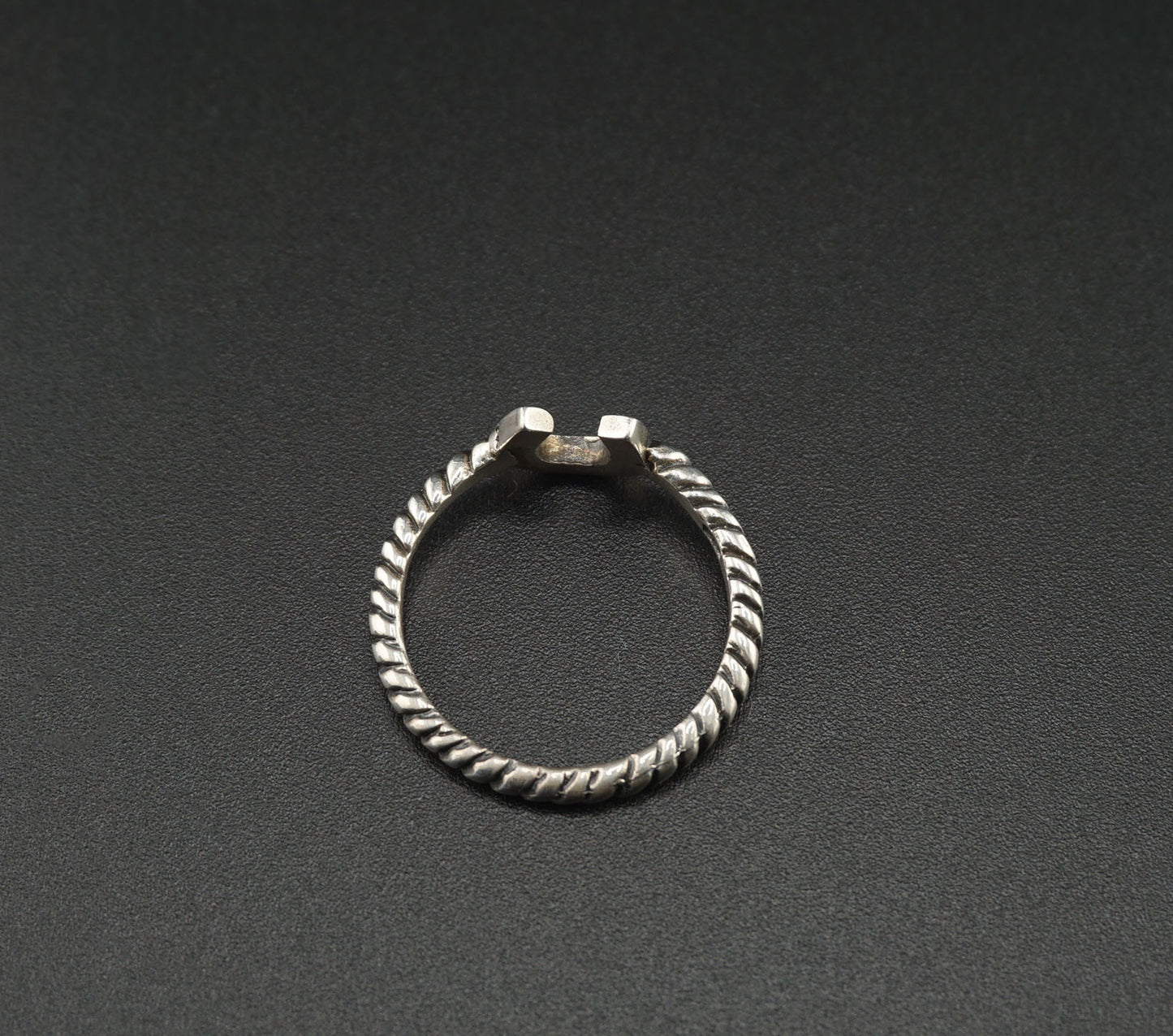 Horseshoe Silver Ring