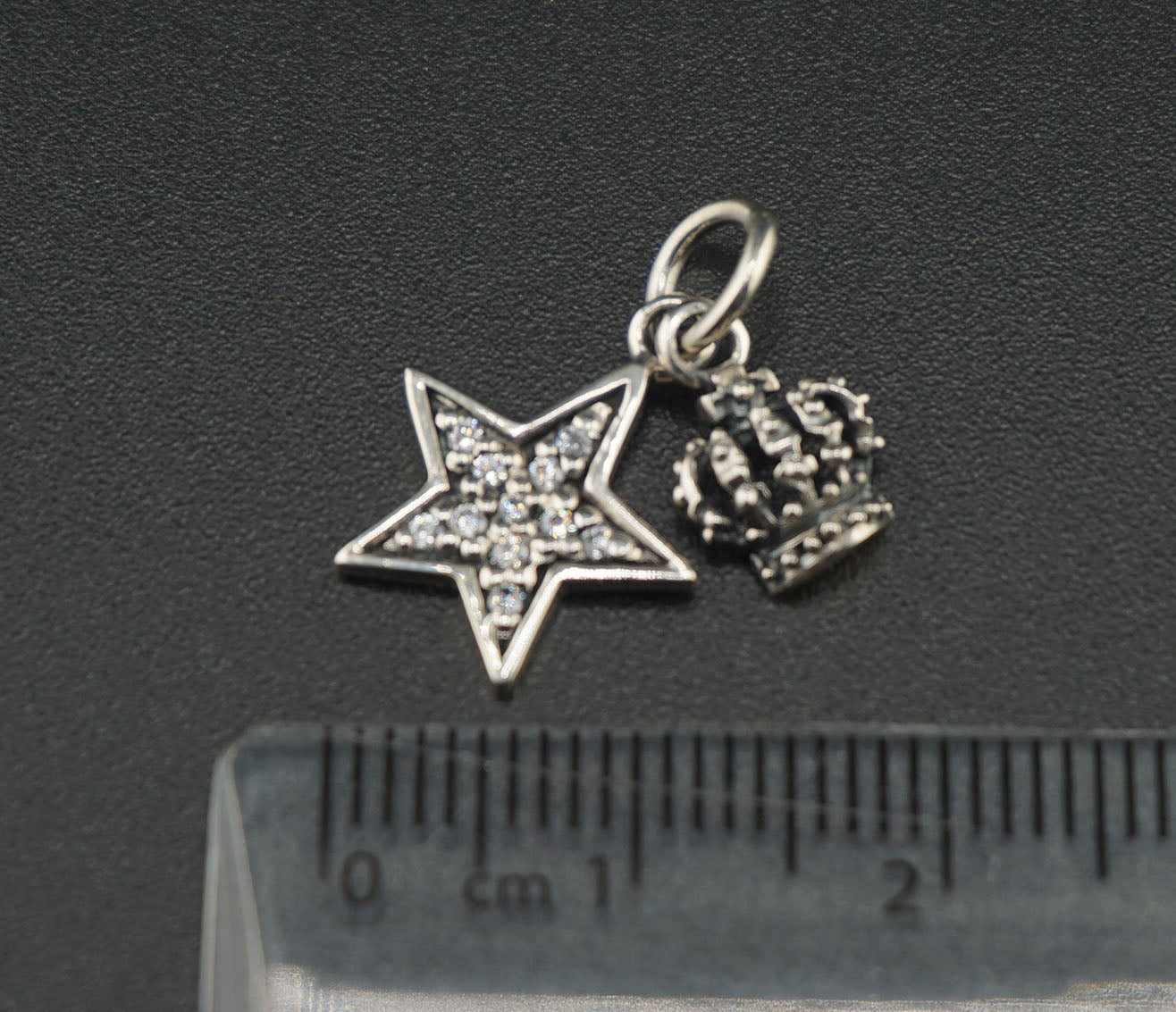 Star and Crown Pendant