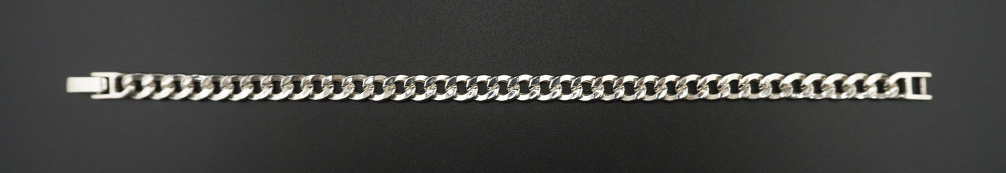 T-159 Hollow Cuban Chain Bracelet