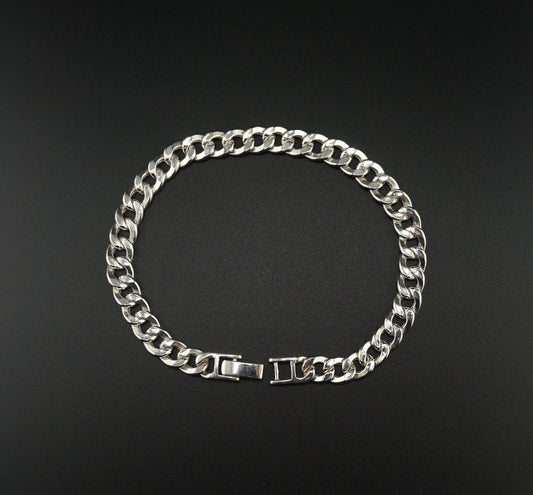 T-159 Hollow Cuban Chain Bracelet