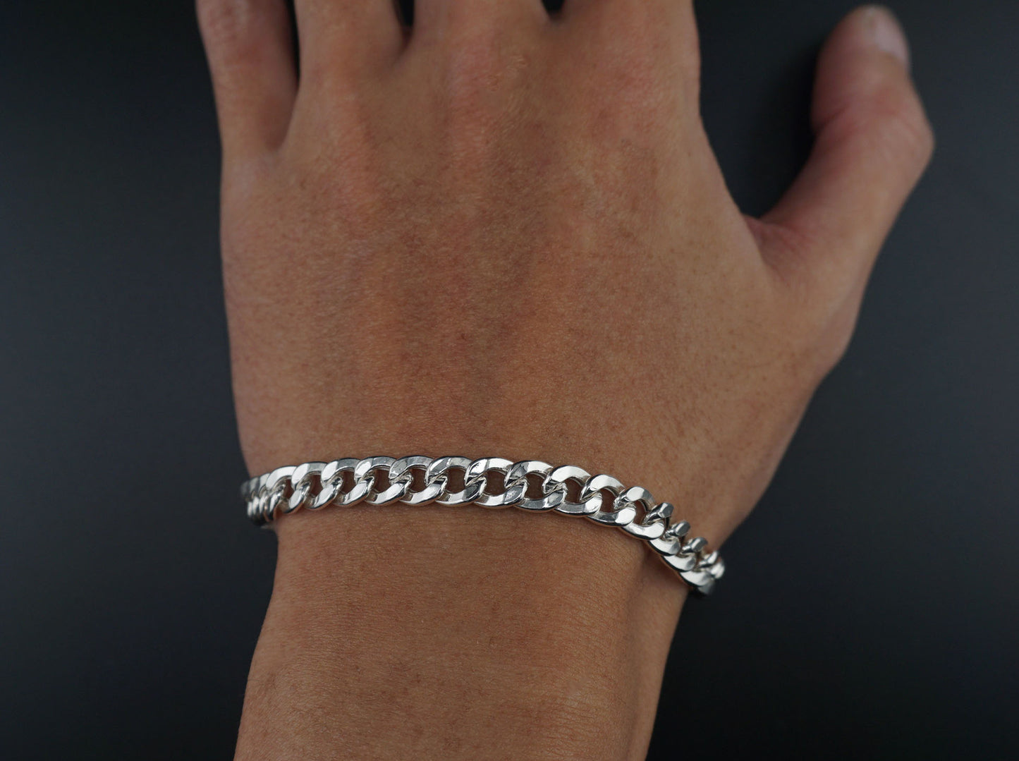 T-159 Hollow Cuban Chain Bracelet